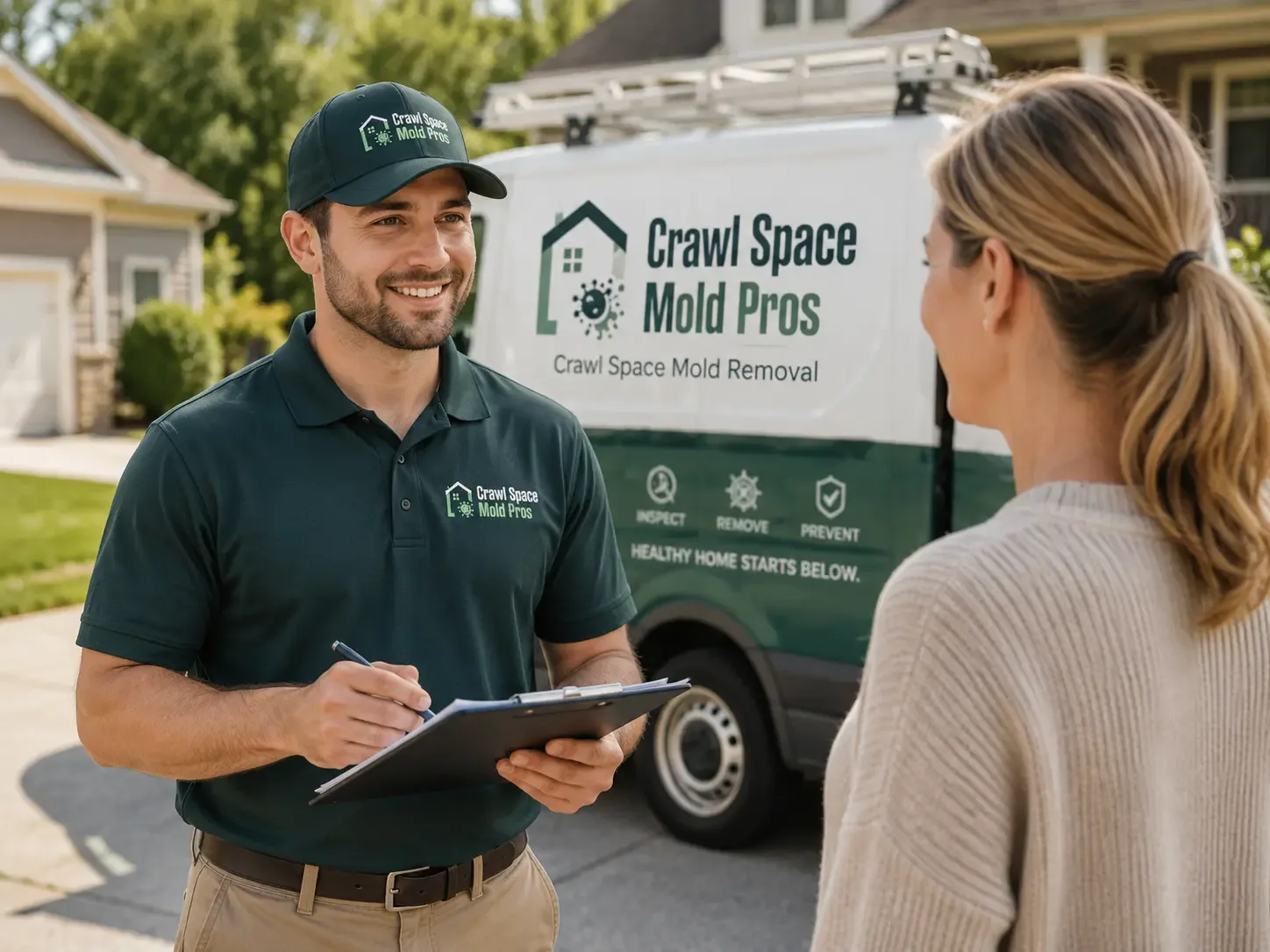 Crawl Space Mold Removal Anna, OH FAQs